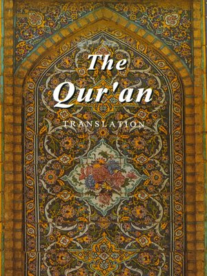 cover image of The Qur'an
